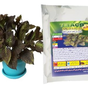 کود NPK23-3-23 تتاکو مناسب گلدان و باغچه وزن 120 گرم